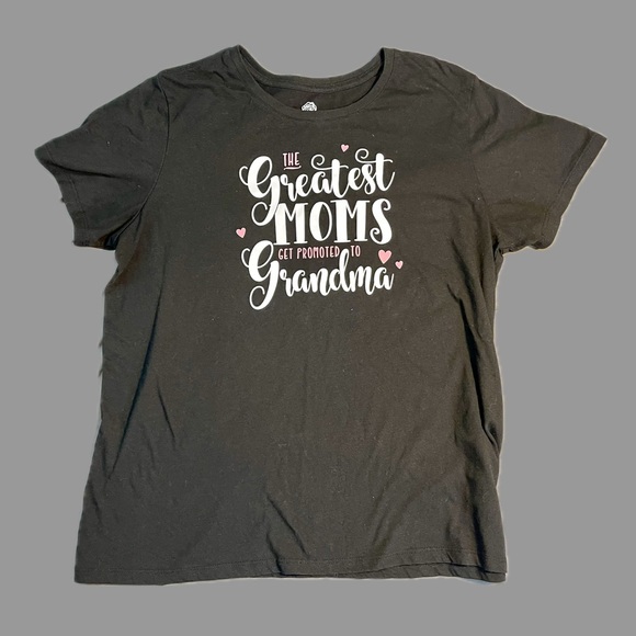 Greatest Grandma New Grandma Graphic Tee XL 16/18 - Picture 1 of 3